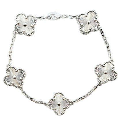 Van Cleef & Arpels Vintage Alhambra Bracelet Guilloche
