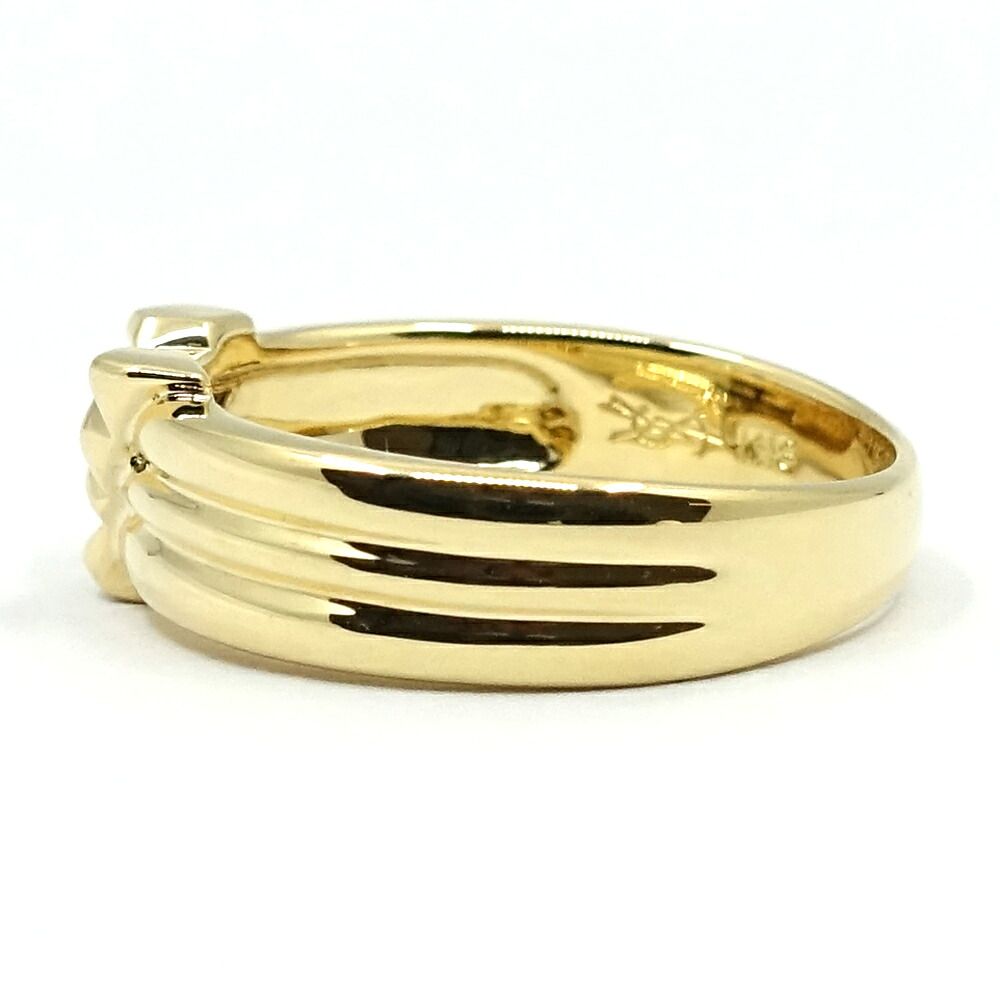 Saint Laurent Ring YSL 18k Yellow Gold — view 2