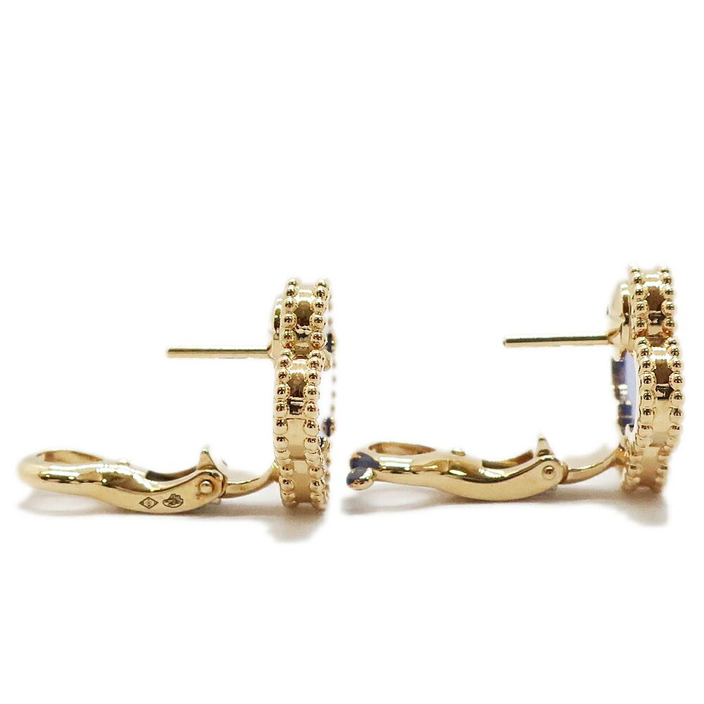 Van Cleef & Arpels Vintage Alhambra Earrings 750 Agate — view 3