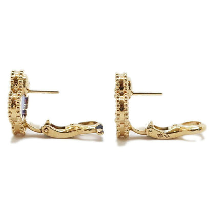 Van Cleef & Arpels Vintage Alhambra Earrings 750 Agate — view 2