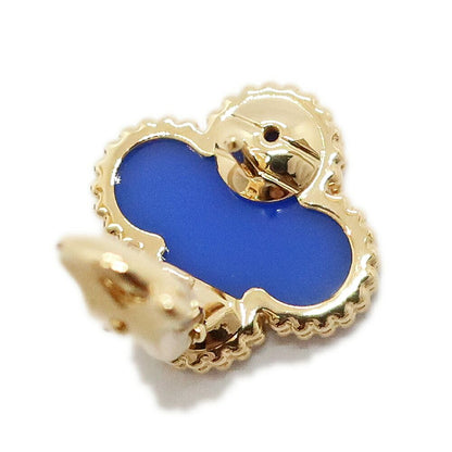 Van Cleef & Arpels Vintage Alhambra Earrings 750 Agate — view 6