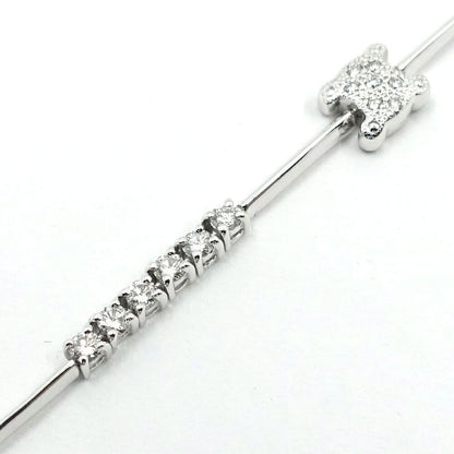 Celine Bracelet 750 White Gold Diamond — view 7