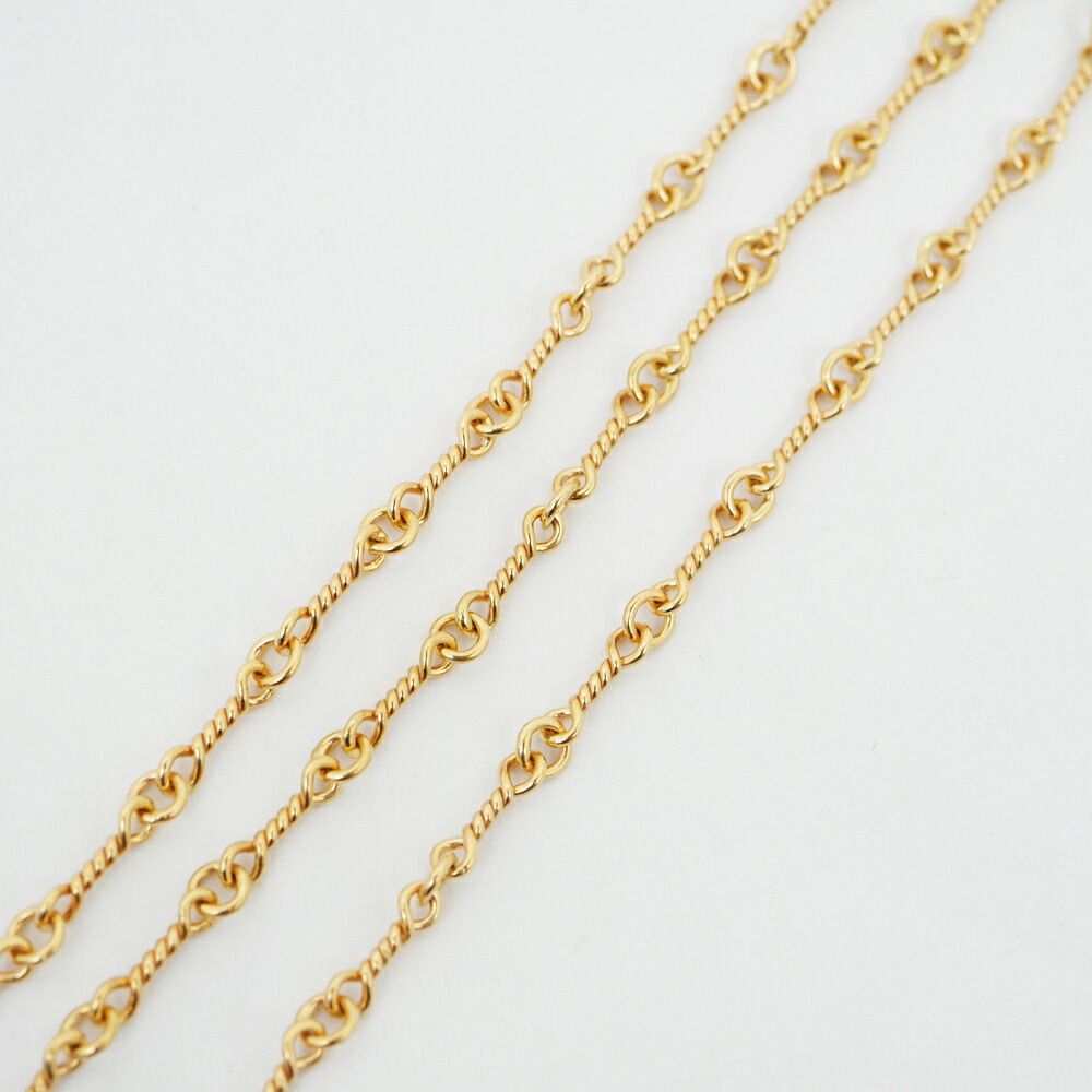 Chrome Hearts Twist Chain Necklace 40 22k — view 4