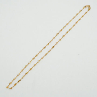 Chrome Hearts Twist Chain Necklace 40 22k — view 8