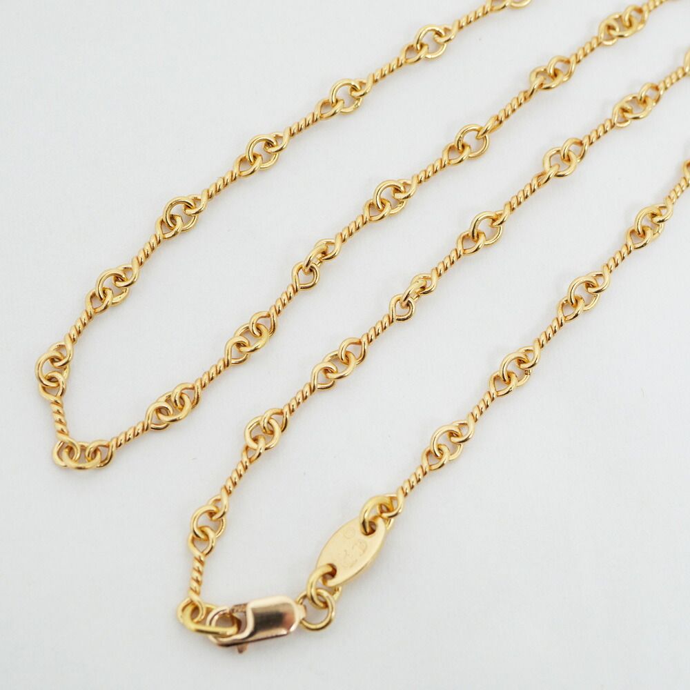 Chrome Hearts Twist Chain Necklace 40 22k — view 5