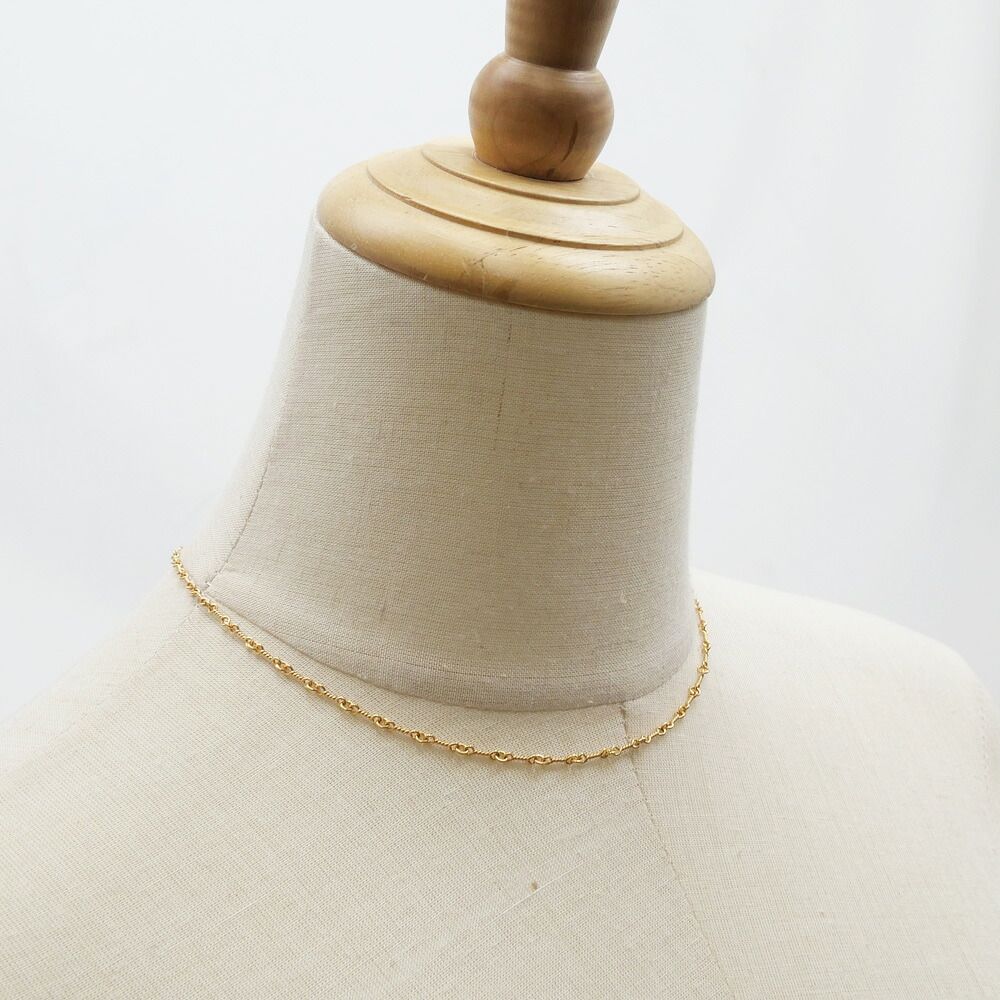 Chrome Hearts Twist Chain Necklace 40 22k — view 7