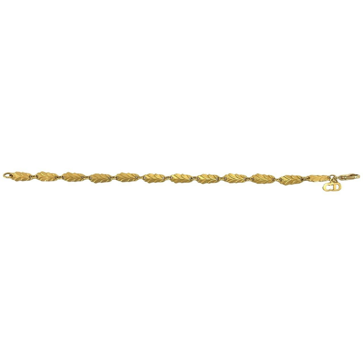 Dior Vintage Leaf Bracelet Gold — view 6