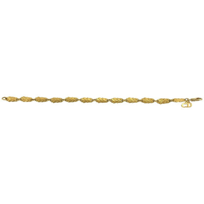 Dior Vintage Leaf Bracelet Gold — view 6