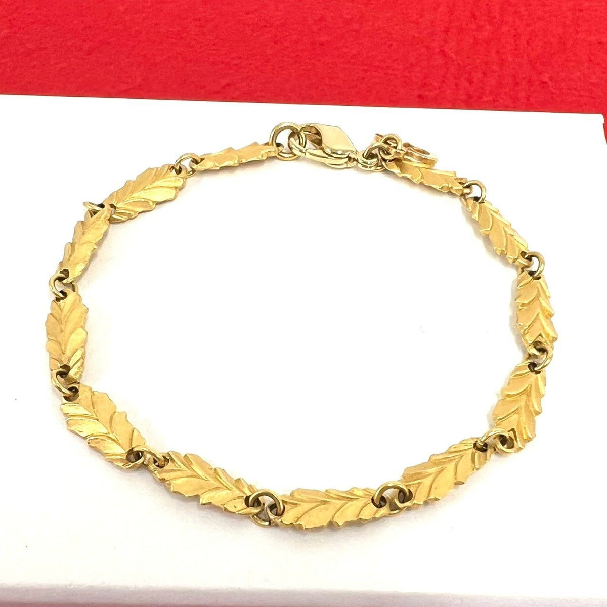 Dior Vintage Leaf Bracelet Gold