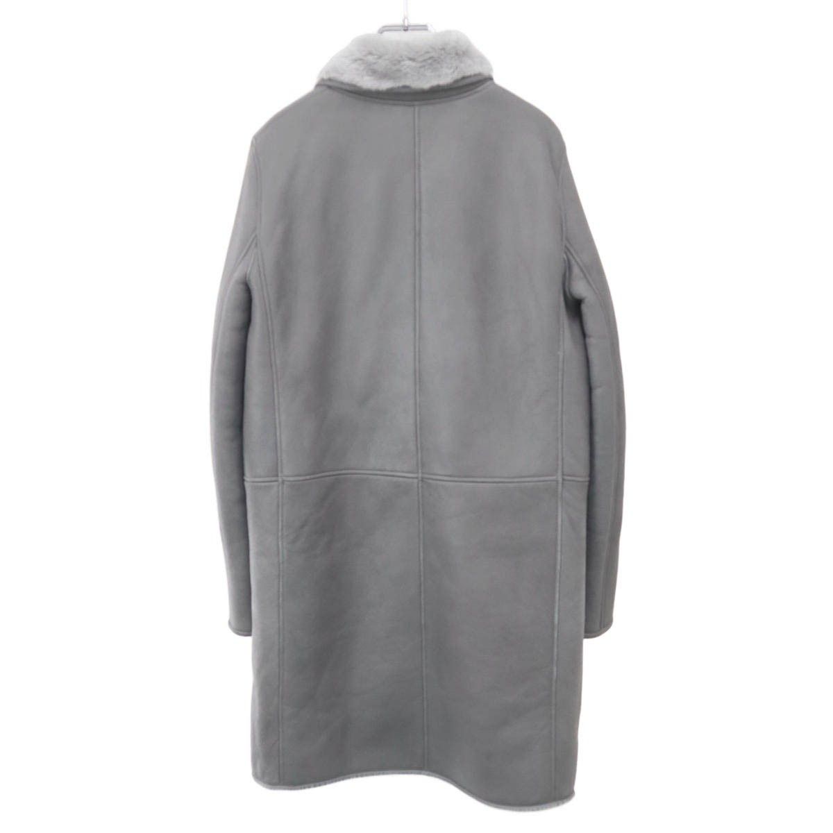 Celine by Phoebe Philo Reversible Shearling Coat 2 Gray 40 — view 4
