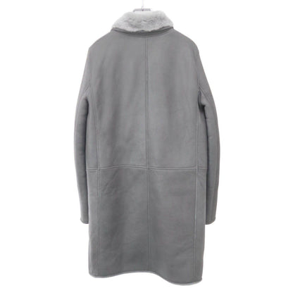 Celine by Phoebe Philo Reversible Shearling Coat 2 Gray 40 — view 4