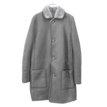 Celine by Phoebe Philo Reversible Shearling Coat 2 Gray 40 — view 3