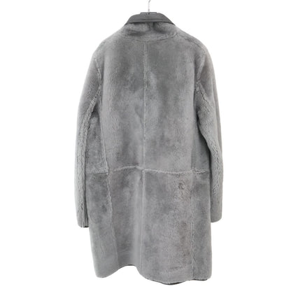 Celine by Phoebe Philo Reversible Shearling Coat 2 Gray 40 — view 2