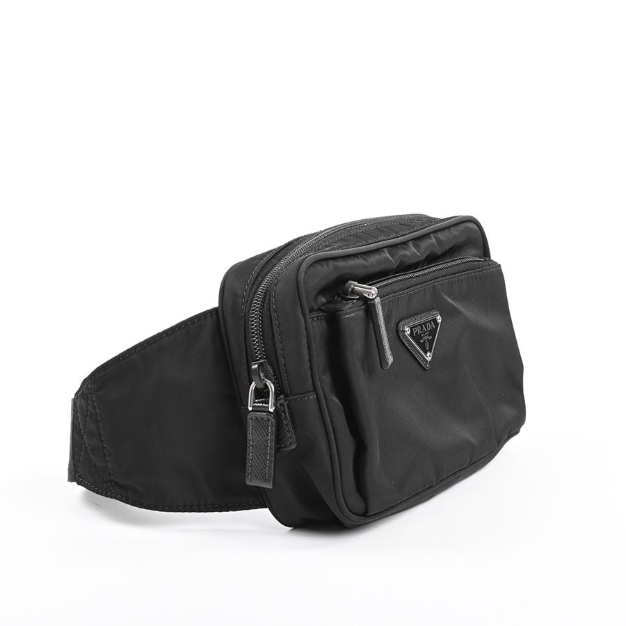 Prada Belt Bag Re Nylonx Saffiano Leather — view 2