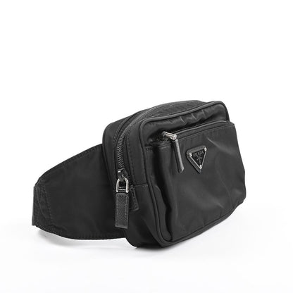 Prada Belt Bag Re Nylonx Saffiano Leather — view 2