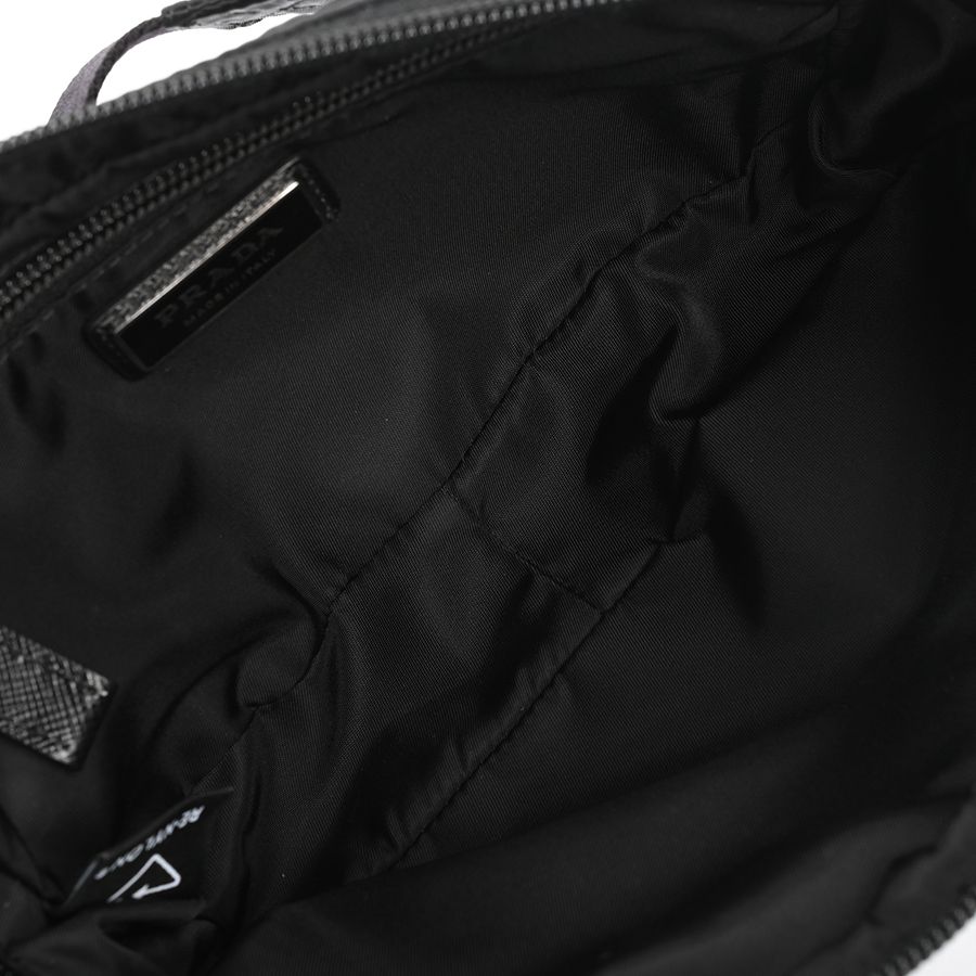 Prada Belt Bag Re Nylonx Saffiano Leather — view 4
