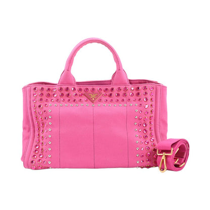 Prada Handbag Canapa Tote Medium
