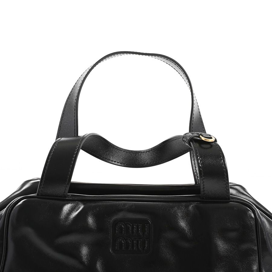 Miu Miu Handbag Leather Top Handle Bag — view 8