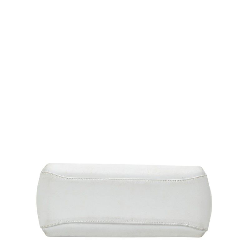 Gucci Vintage Handbag 26 White Leather — view 3