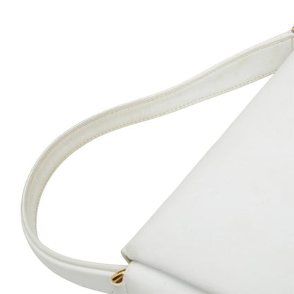 Gucci Vintage Handbag 26 White Leather — view 8