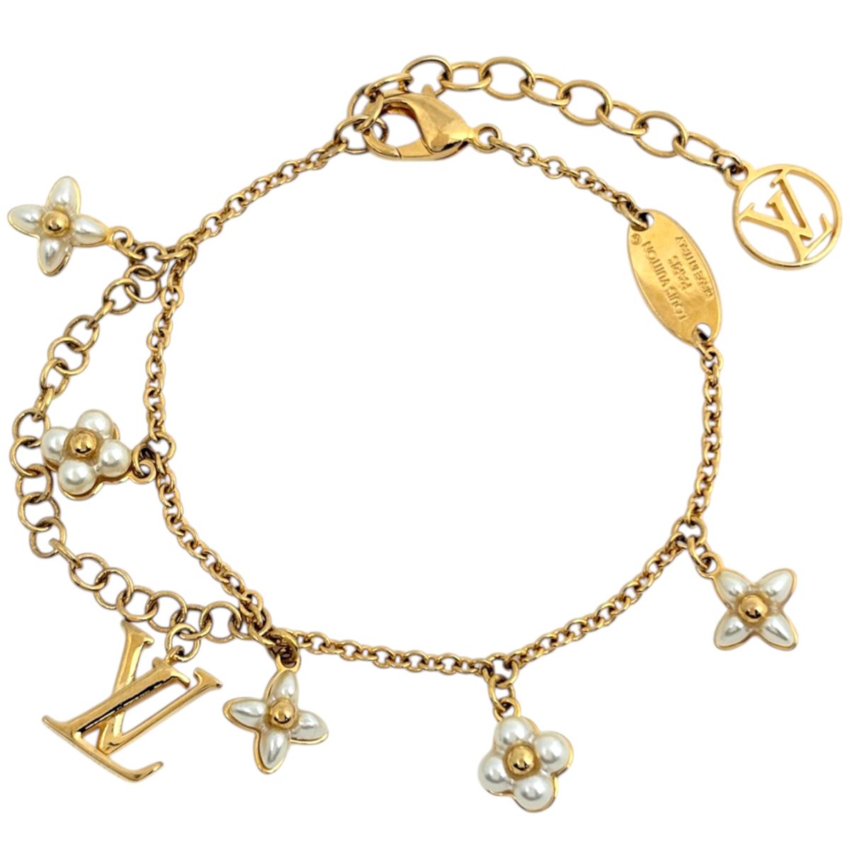 Louis Vuitton Bracelet LV Flora Glam Gold Plated