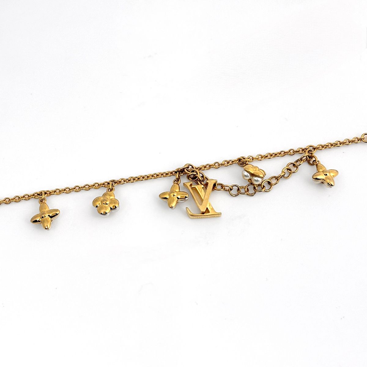 Louis Vuitton Bracelet LV Flora Glam Gold Plated — view 3