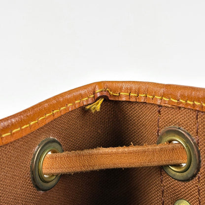 Louis Vuitton Noe Shoulder Bag Drawstring Monogram Brown — view 6
