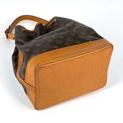 Louis Vuitton Noe Shoulder Bag Drawstring Monogram Brown — view 2