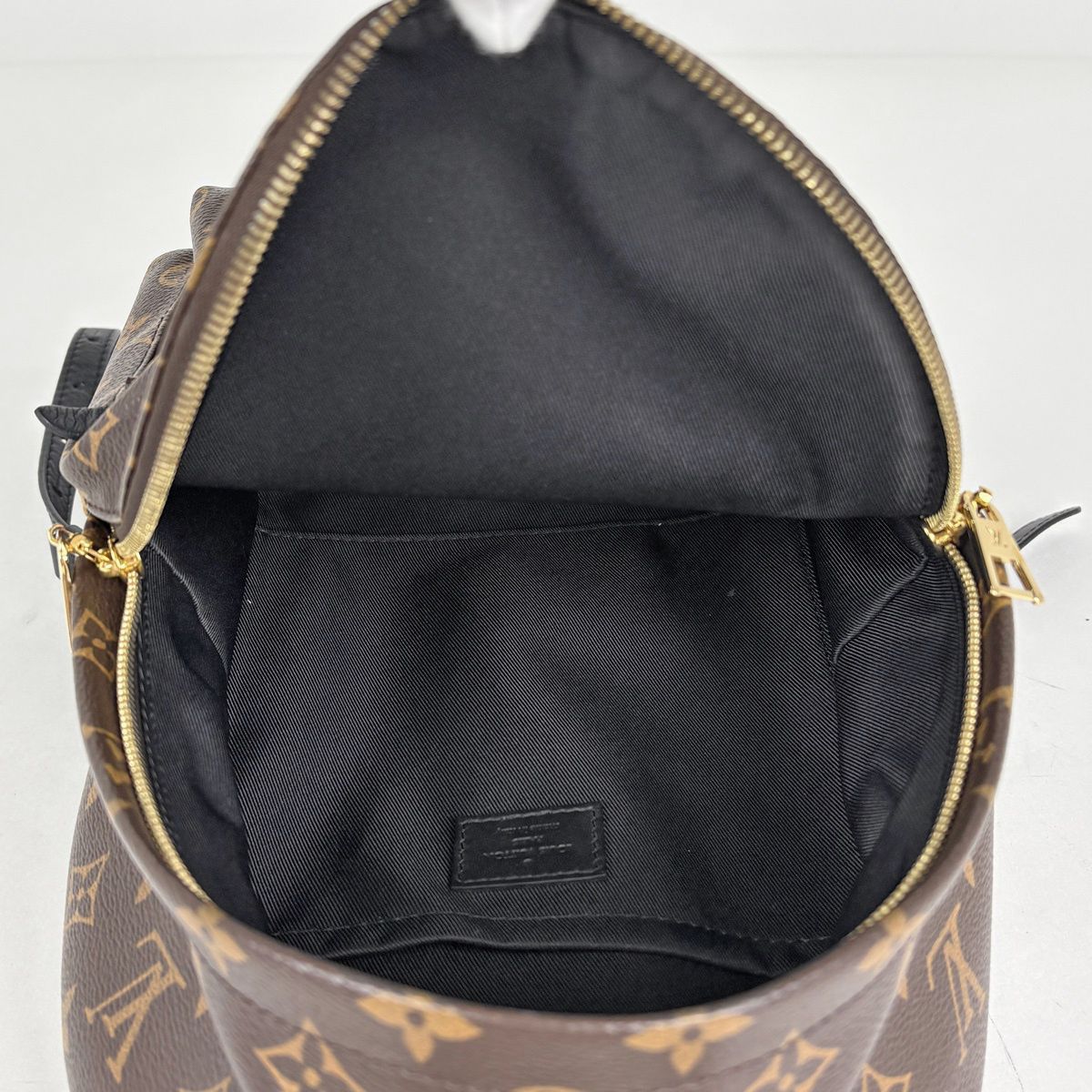Louis Vuitton Palm Springs Backpack PM Monogram Brown — view 8