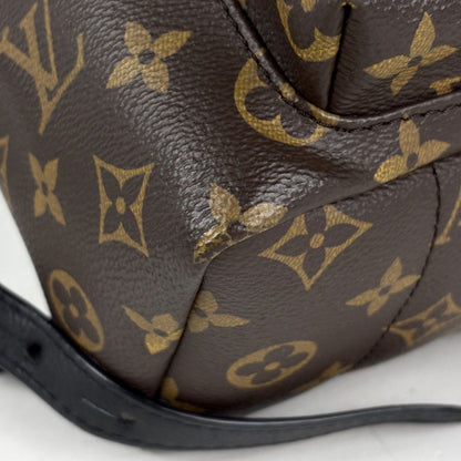 Louis Vuitton Palm Springs Backpack PM Monogram Brown — view 4