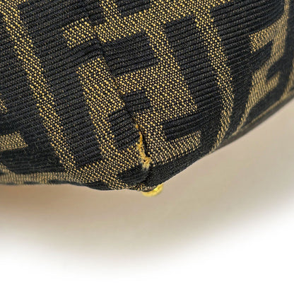 Fendi Handbag Zucca Pattern Tote Canvas Brown — view 4