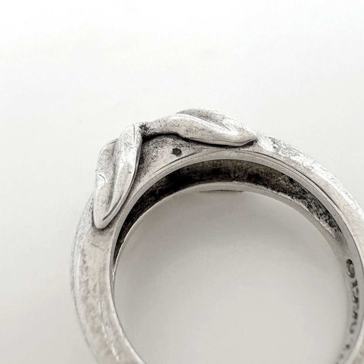 Tiffany & Co Ring Signature Cross 925 Sterling Silver — view 4