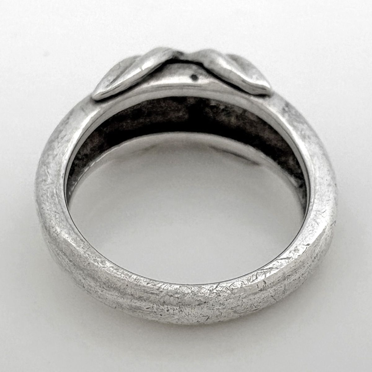 Tiffany & Co Ring Signature Cross 925 Sterling Silver — view 3