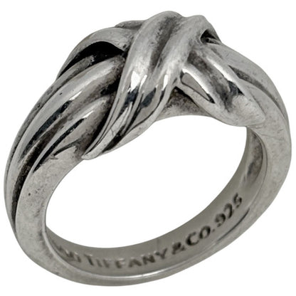 Tiffany & Co Ring Signature Cross 925 Sterling Silver