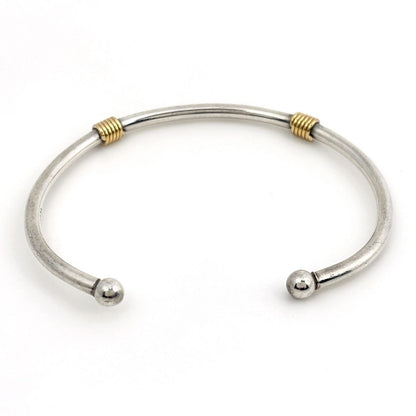 Tiffany & Co Bangle Band with Silver Bracelet — view 3