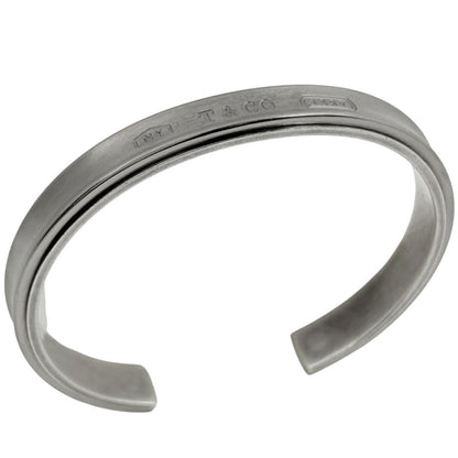 Tiffany & Co Bangle 1837 Bracelet 925 Sterling Silver