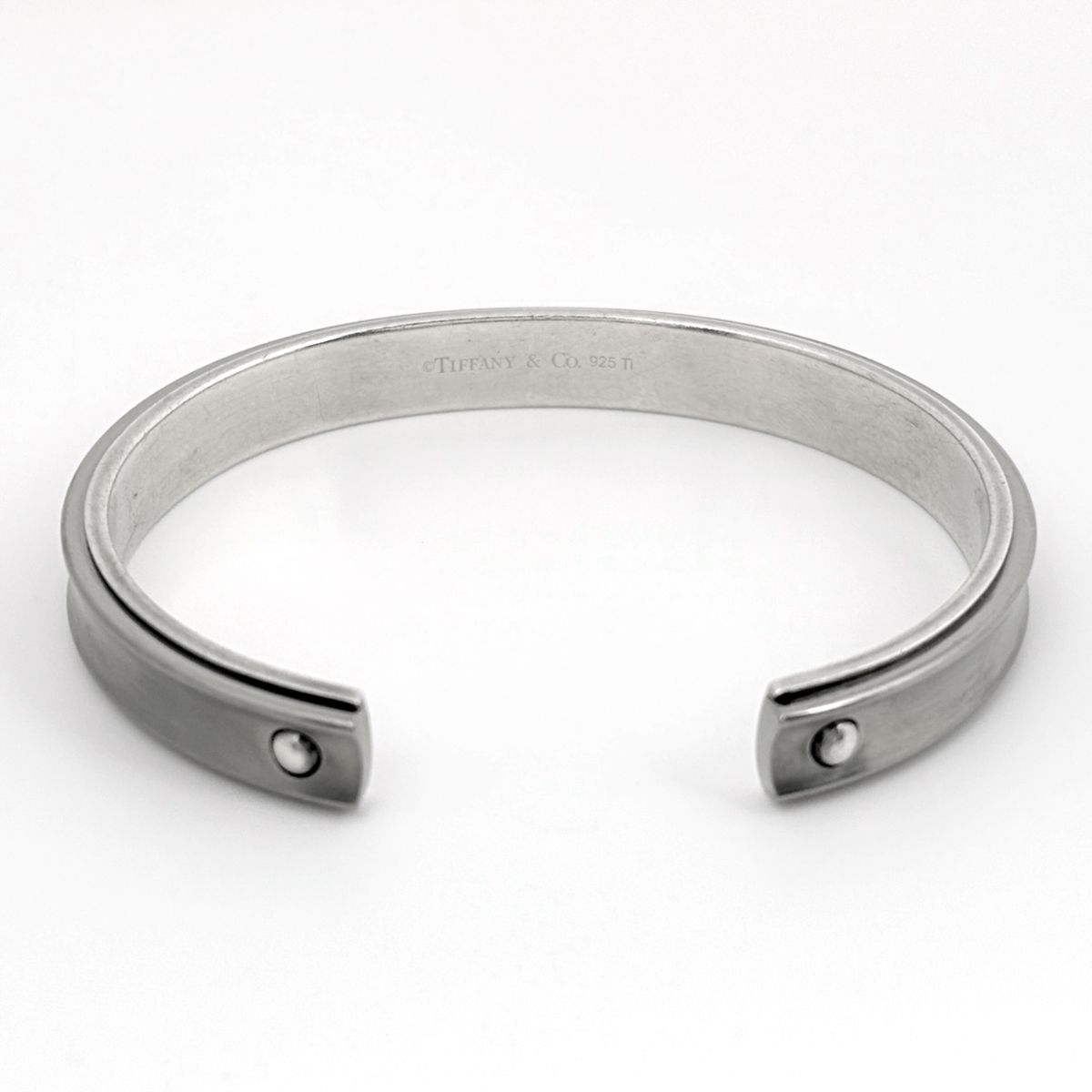 Tiffany & Co Bangle 1837 Bracelet 925 Sterling Silver — view 3