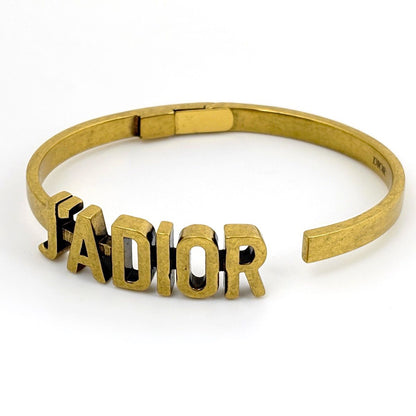Dior Bangle Gold Plated Bracelet — view 2