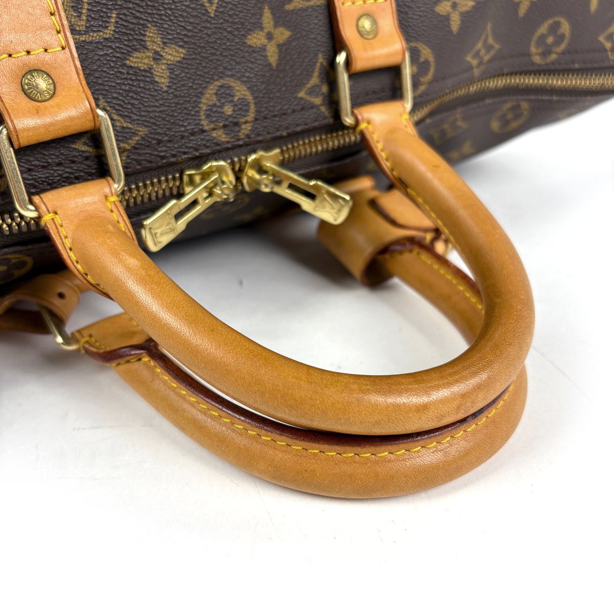Louis Vuitton Keepall 45 Boston Bag Monogram Brown — view 6
