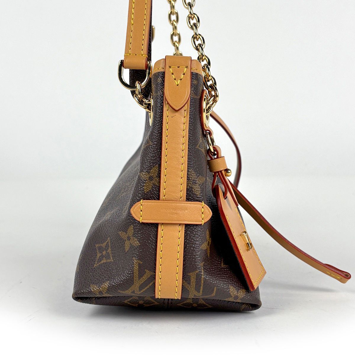 Louis Vuitton Carryall BB Shoulder Bag 2-Way Monogram Brown — view 4
