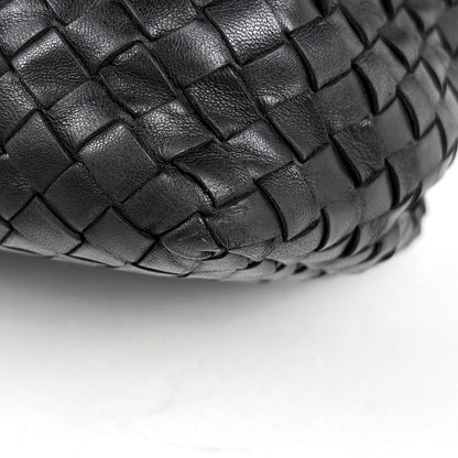 Bottega Veneta Tote Bag Intrecciato Leather Black — view 3