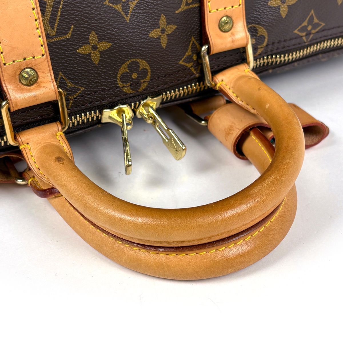 Louis Vuitton Keepall 45 Boston Bag Monogram Brown — view 7