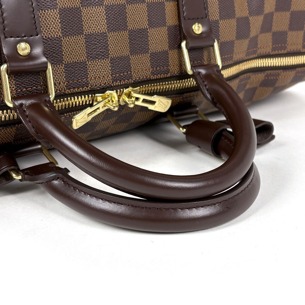 Louis Vuitton Keepall 50 Boston Bag Damier Brown — view 6