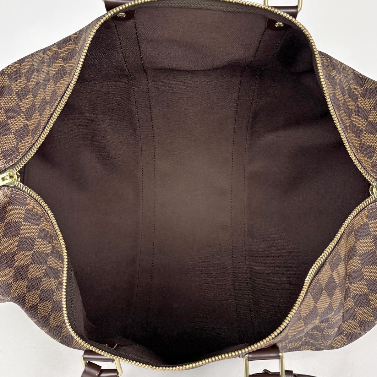 Louis Vuitton Keepall 50 Boston Bag Damier Brown — view 7