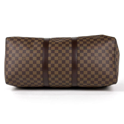 Louis Vuitton Keepall 50 Boston Bag Damier Brown — view 2