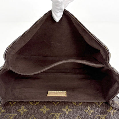 Louis Vuitton Pochette Metis MM 2-Way Shoulder Bag Monogram Brown — view 6