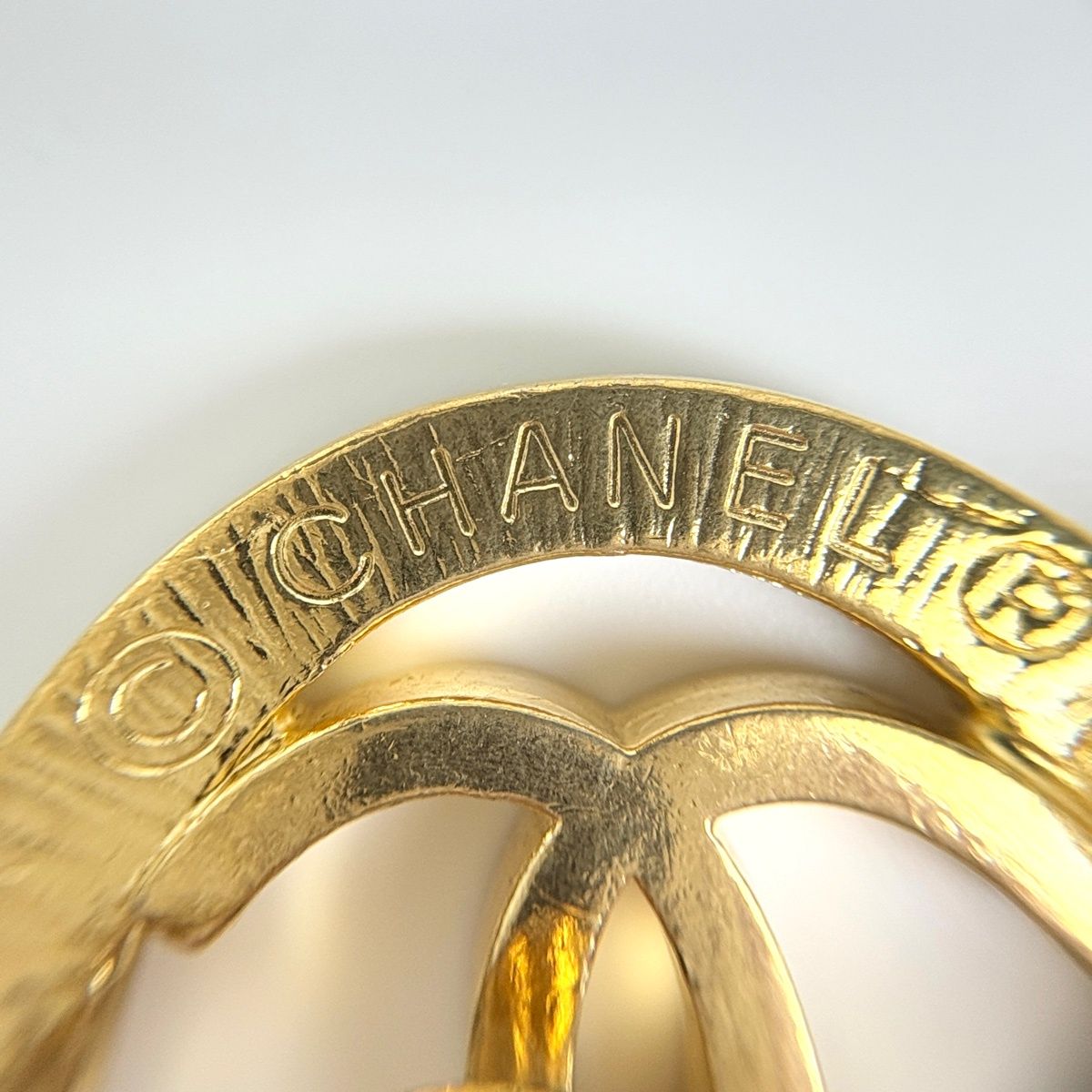 Chanel Belt CC Logo Chain Gold Plated — view 5