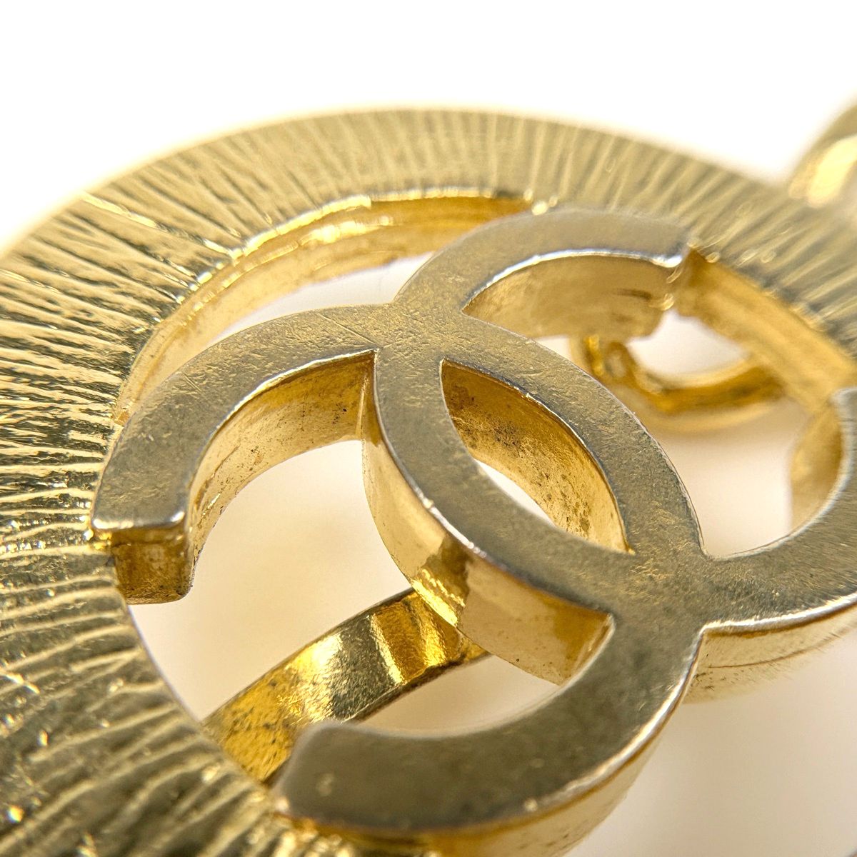 Chanel Belt CC Logo Chain Gold Plated — view 4