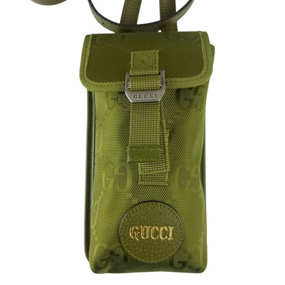 Gucci Shoulder Bag Off the Grid Khaki GG Nylon — view 2