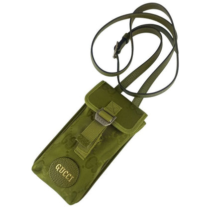 Gucci Shoulder Bag Off the Grid Khaki GG Nylon